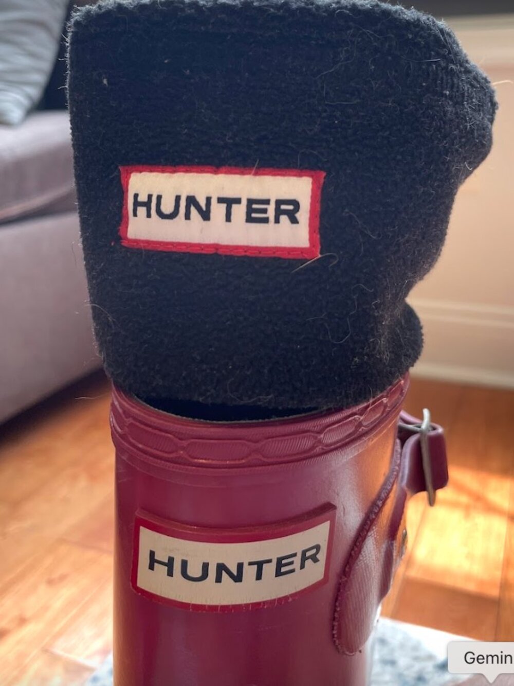 Pink Women's Hunter Boots - Picture 4 of 4
